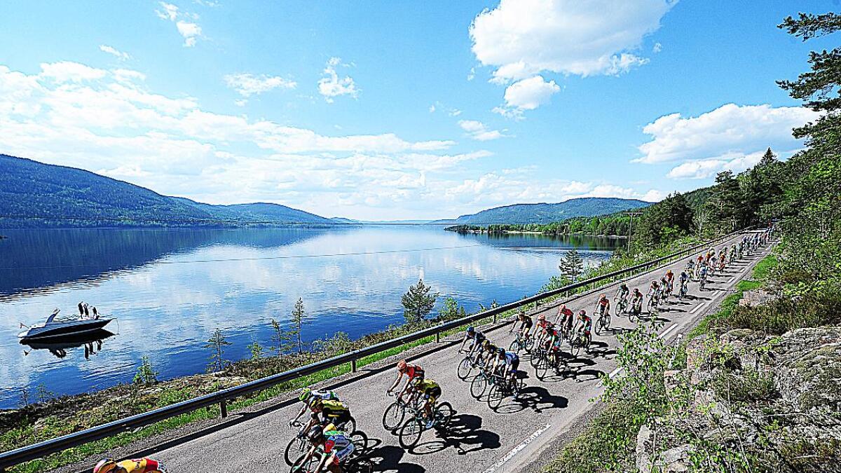 Sykkelløpet Tour of Norway kjem innom Evje Kristi Himmelfartsdag.