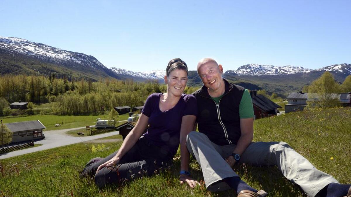 Marcel Vos og Nicole Tielemans har drive Hulbak Camping & Hytter i fem år.