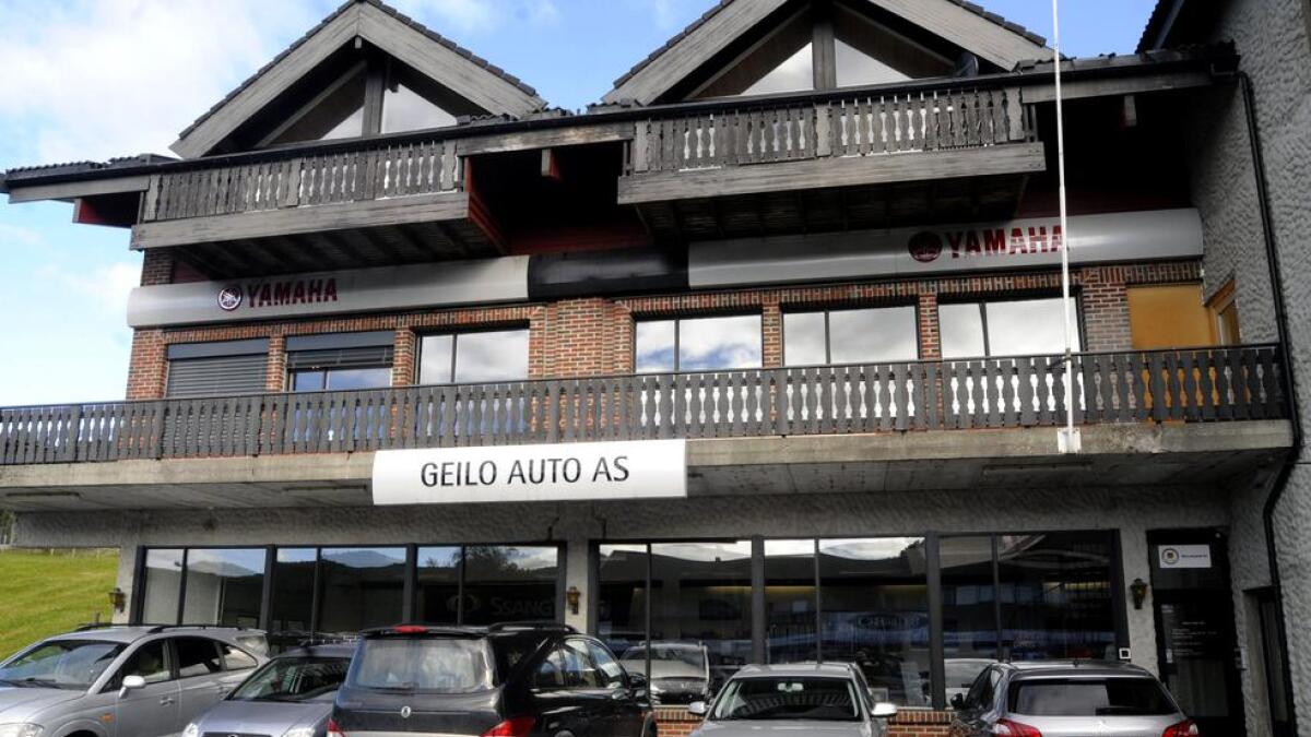 Nybilsalet av Mazda kjem i andre etasje i forretningsbygget til Geilo Auto.
