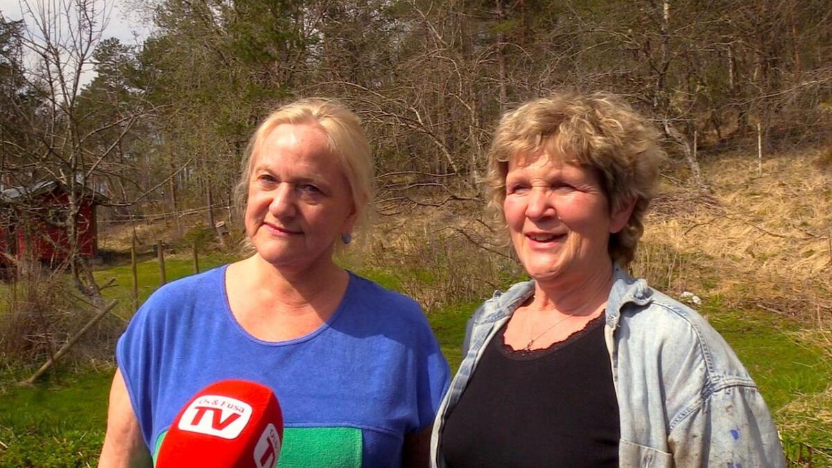 Torsdag var "Os&FusaTV" på besøk på Solås i Øvre Hålandsdalen for å prata med målerinne-veninnene Vigdis Tholo von Ahnen og Anni Bolstad.
