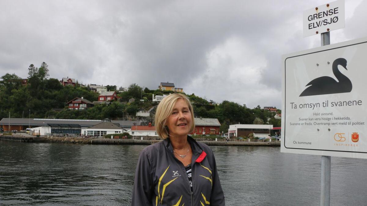 Kultursjef i Os kommune, Lisbeth Axelsen, ber førarar setja seg inn i forskriftene for bruk av vassjet.