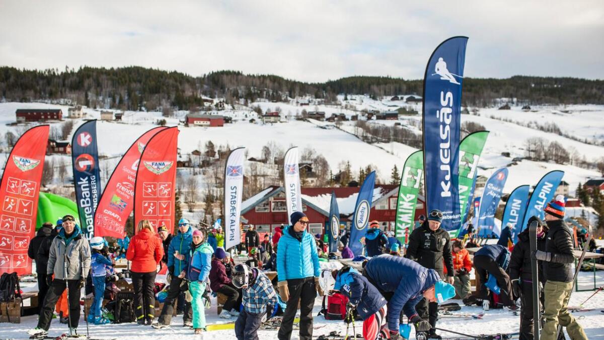 Bendit alpinfestival i Ål skisenter.