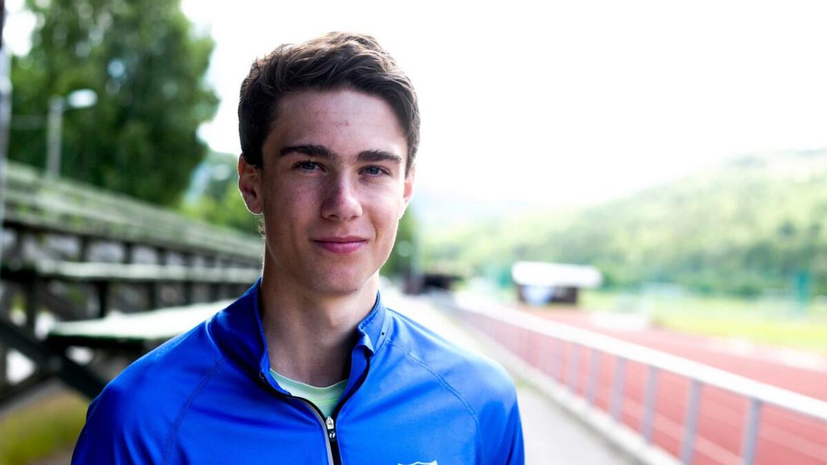 Sondre Juven (18) frå Nesbyen vart slått ut under semifinalen på 800-meter i Italia laurdag.