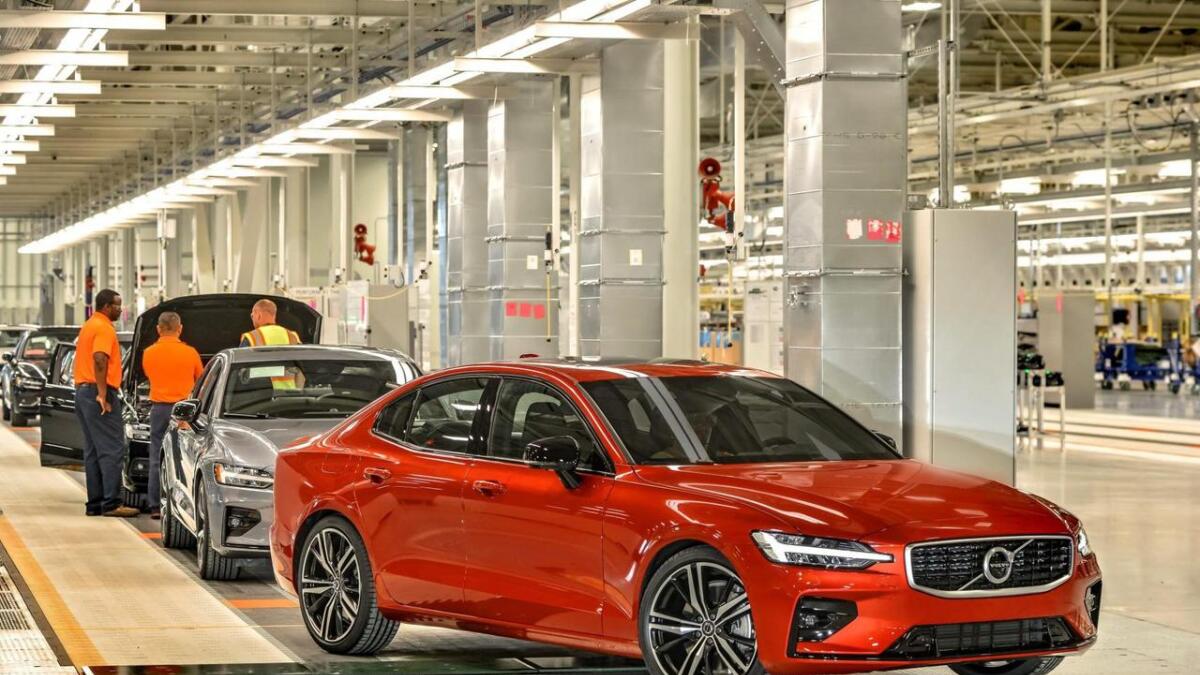 Volvo opna nyleg sin første fabrikk i USA, i South Carolina, samtidig kan dei notere seg for resultatrekord.