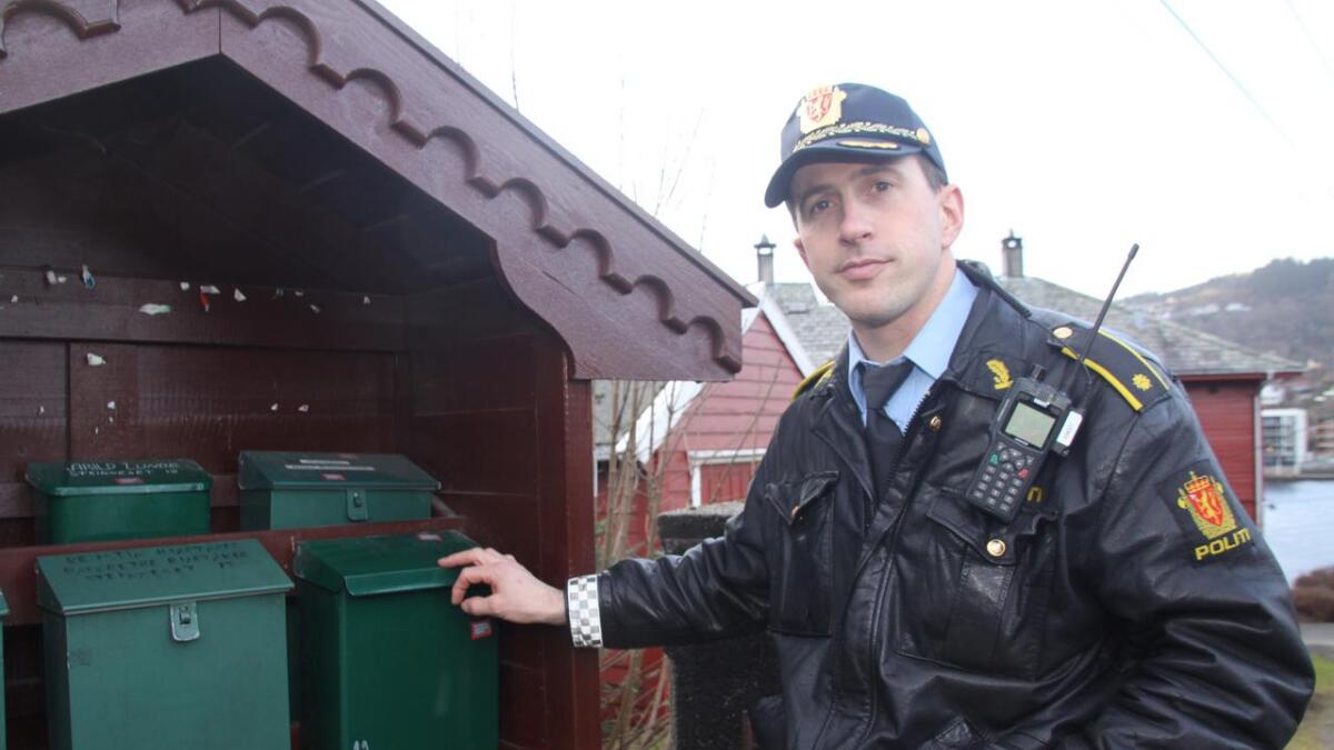 Politiet i Os har tidlegare oppmoda innbyggjarane i bygda om å låsa postkassane sine. (Arkivfoto)