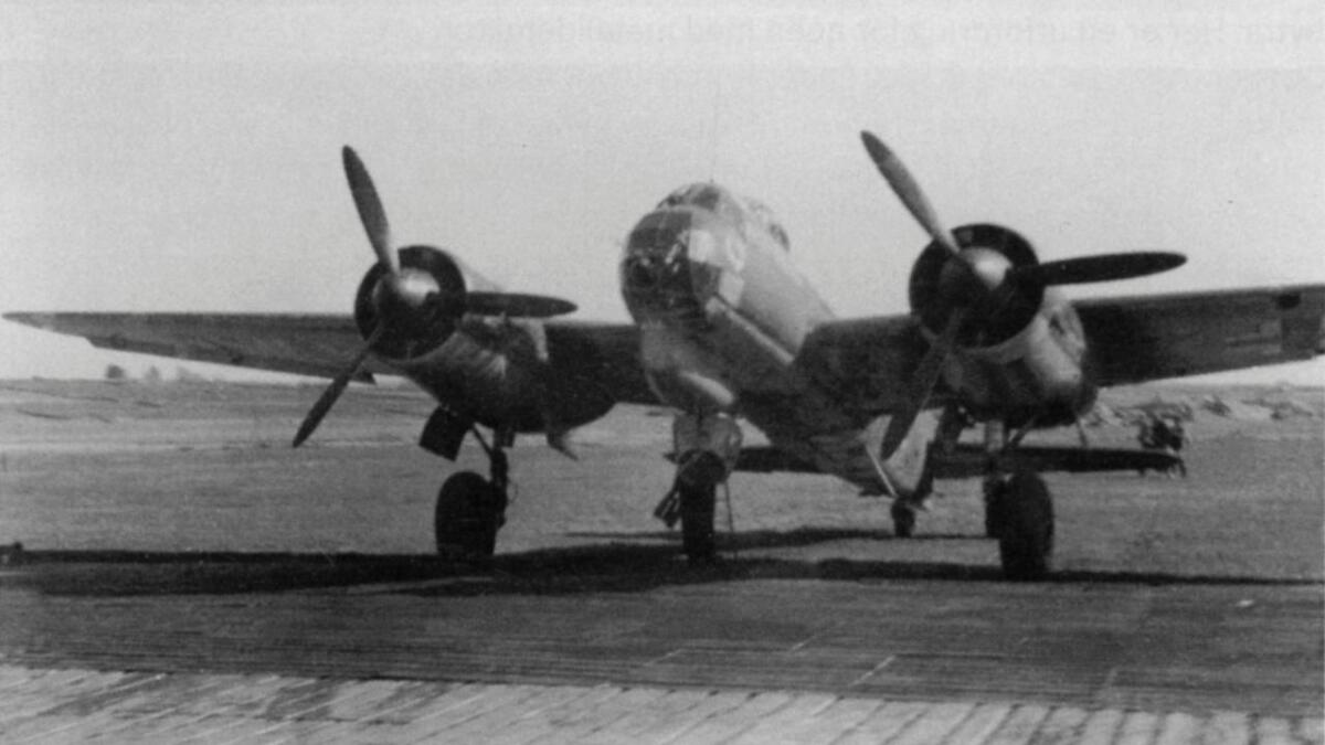 Fly av typen Junkers Ju 88D var stasjonert på Sola ved Stavanger. Fly herfrå bomba Seterdalen i 1943.