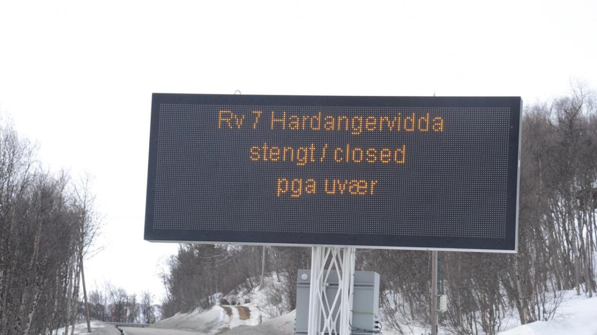 Rv7 over Hardangervidda.
