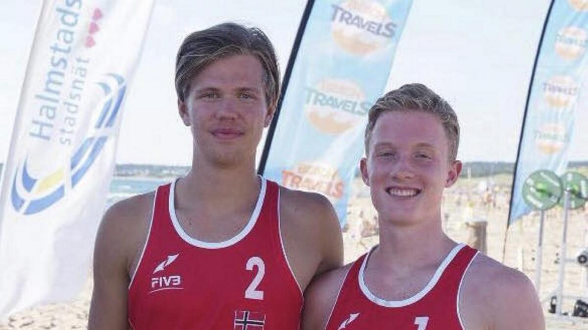 U19-spelarane Eirik Åsmul og Ivar Andersland vart best av dei norske gutane med 4. plass.