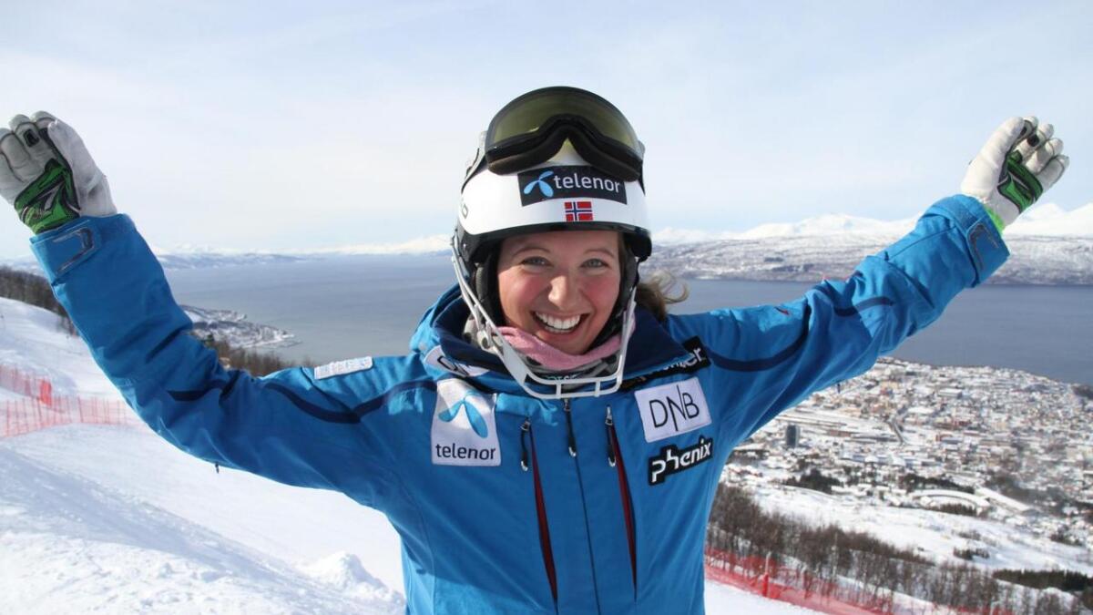 Maria Tviberg vart NM-dronning i Narvik for halvtanna år sidan.