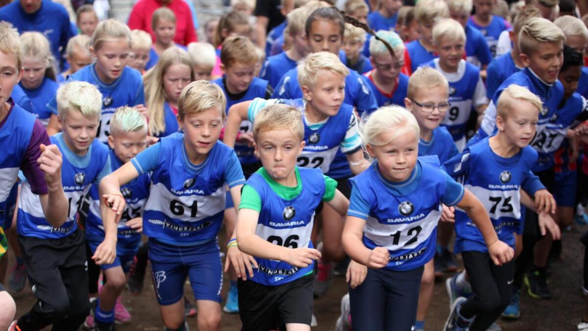 Skolekampen, et løp som går på rundt tre kilometer, hadde rekorddeltakelse med 100 deltakere.