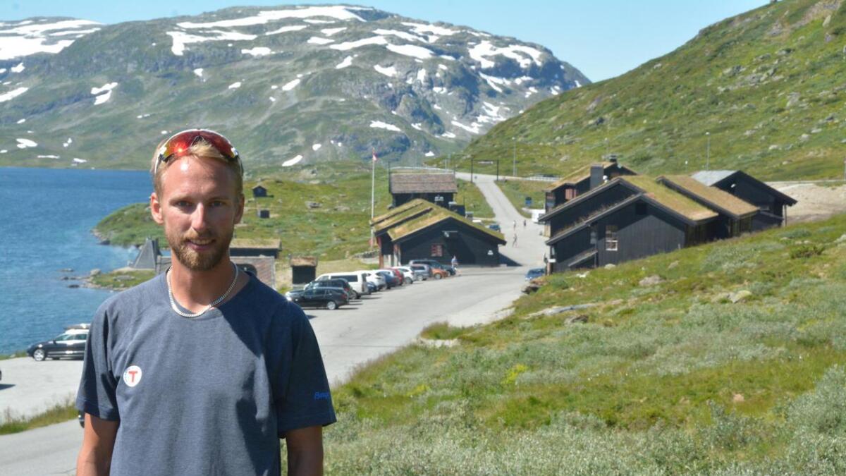 Marknadssjef Marcus Andersson seier det er felles interesse for friluftsliv og natur som trekker folk til Haukeliseter
