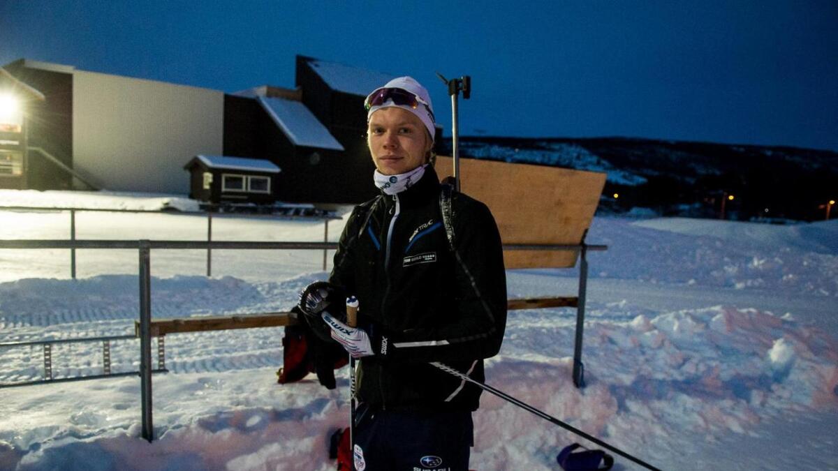 Anders Emil Schiellerup går internasjonale renn for Danmark,og håpar på OL-plass.