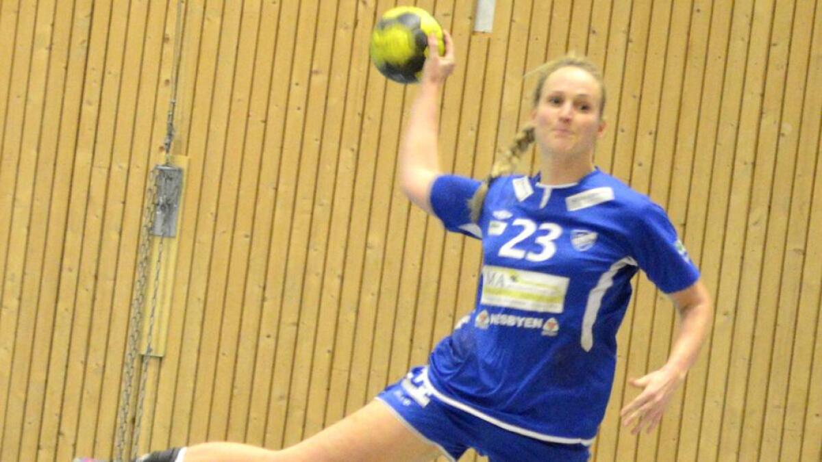 Lise Kvannefoss på Nesbyens damelag. (Arkivfoto)