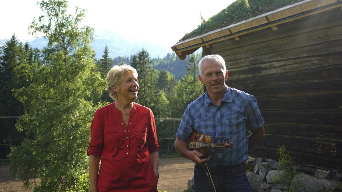 Vinbyggjane Ellen Nordstoga og Øystein Romtveit har sentrale roller i den tradisjonsrike Borgjakonserten på Gullbring sundag.
