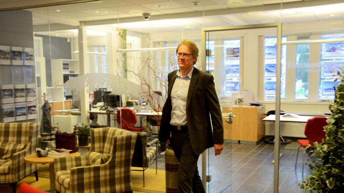 Adm. banksjef i Sparebank 1 Hallingdal, Knut Oscar Fleten har god grunn til å smile over resultatet av drifta dei tre første månadane av 2017.