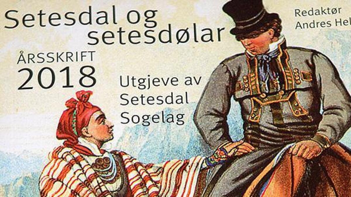 Årsskriftet frå Setesdal sogelag er no i handel med rikt innhald. Framsidebiletet er ”Hverdagsdrakt fra Setesdal anno 1852”.