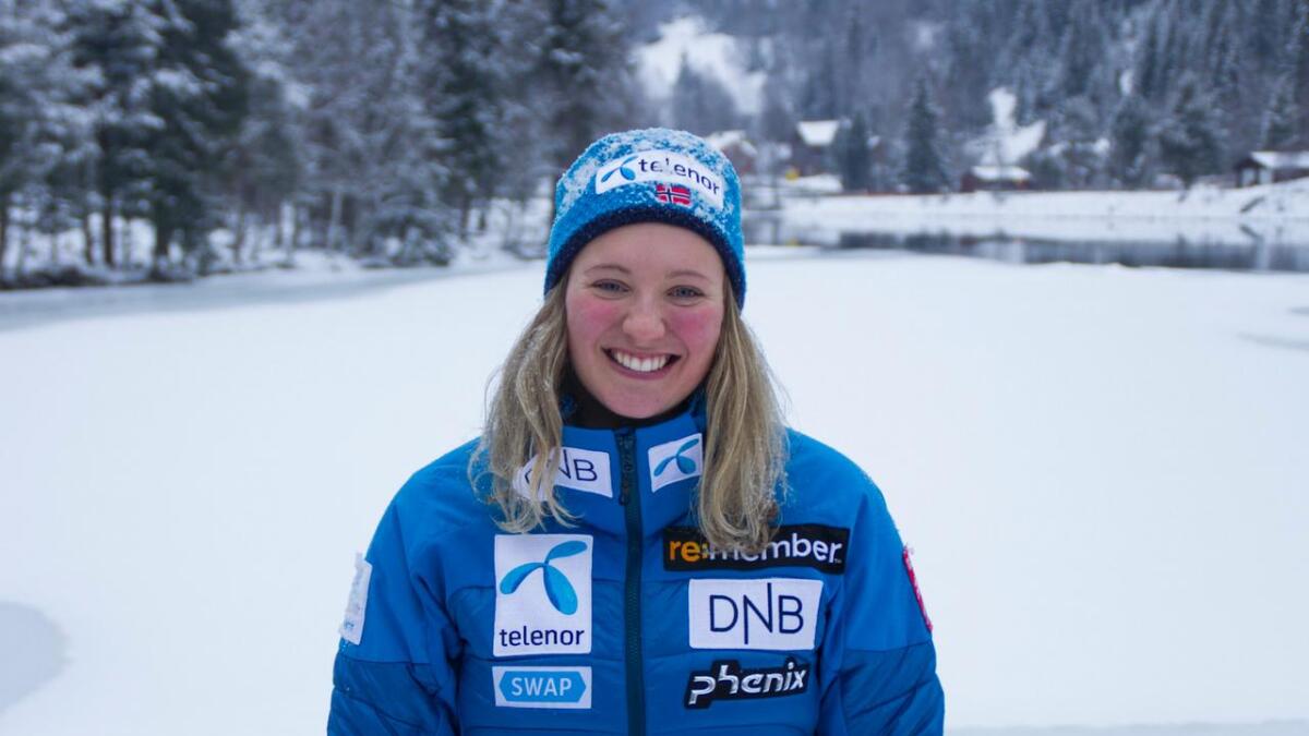 Maria Tviberg vart norgesmeister i super-G.