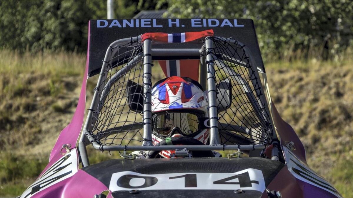 Daniel H. Eidal skal køyre løp i Riga på onsdag.
