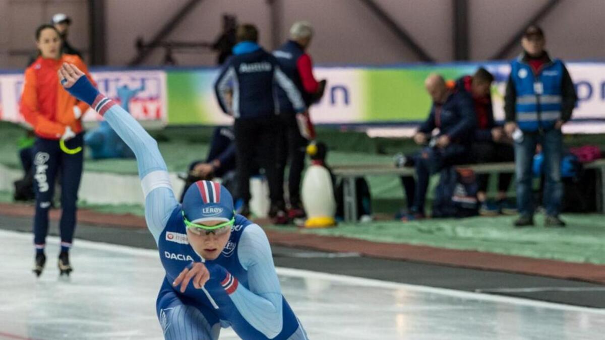 Hege Bøkko senka sin eigen norske rekord på 1000 meter til 1.13,81 på superisen i Salt Lake City.