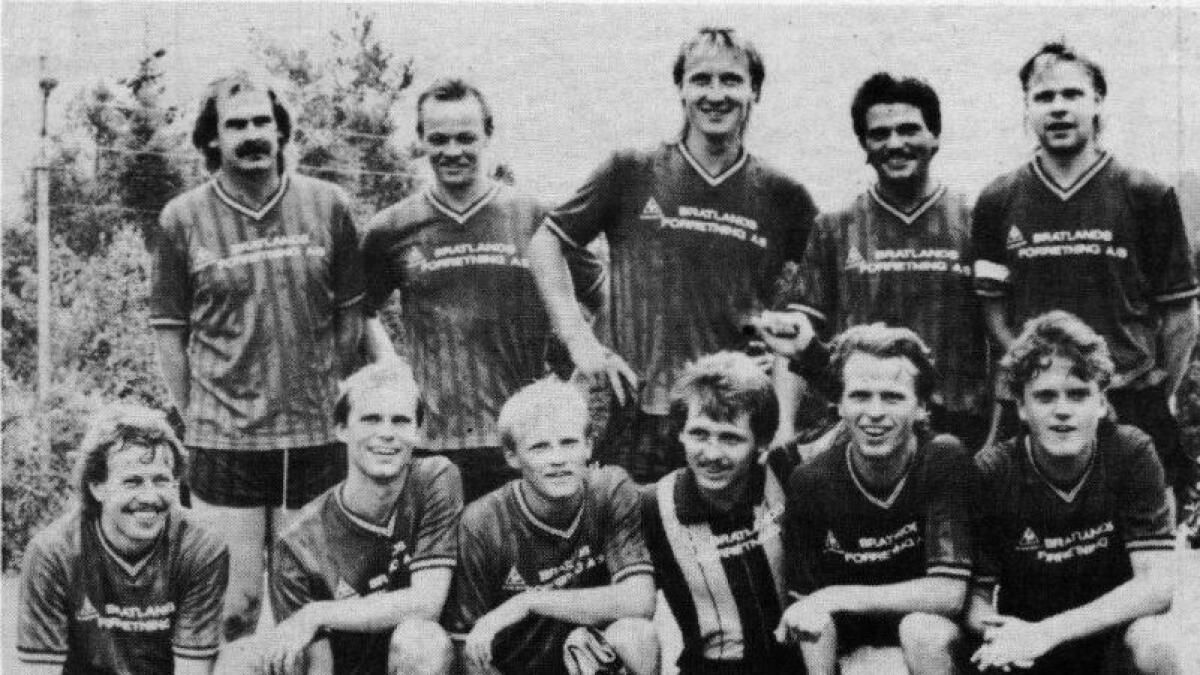 Gudmund Kyrkjebø, Frank Brubakk, Mikkel Vadder, Knut Røv og Geir Berdalen.