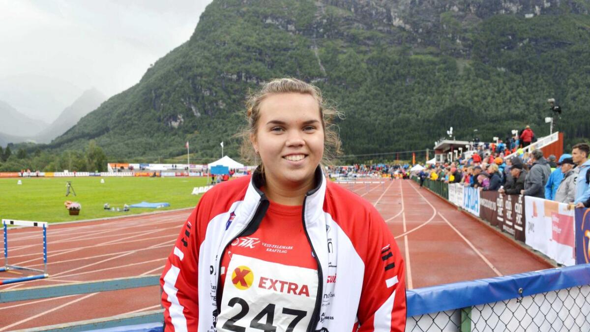 Julie Noraberg Nilsen frå Seljord flyttar til USA for å satse vidare på friidretten.