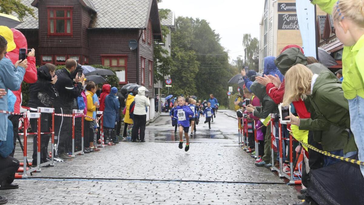 Ulrik Boge-Torsvik suste forbi konkurrentane, og vart først i mål.