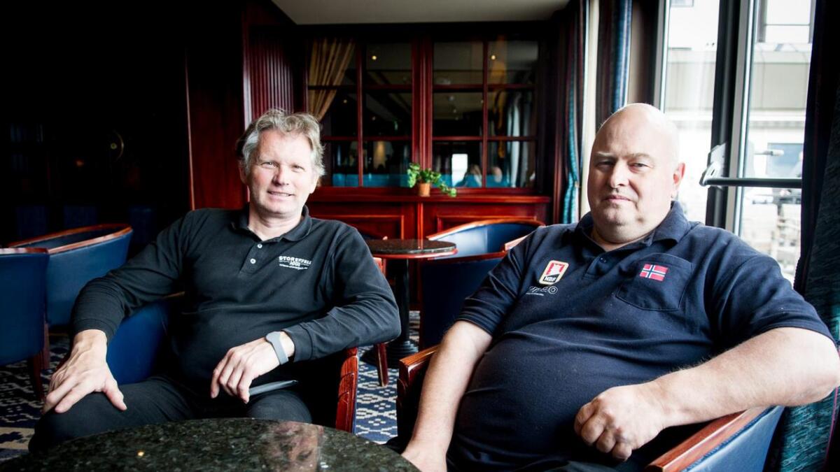 Lars Nibstad og Tormod Røren gler seg til NM i bridge på Storefjell til helga.