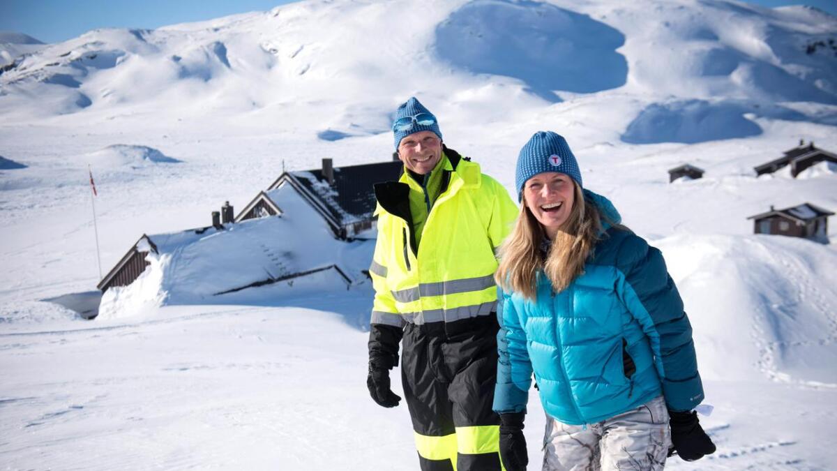 John og Marit Wøllo er nytt vertskap på Geiterygghytta. 3. mars 2017 opna dei dørene for sesongen.