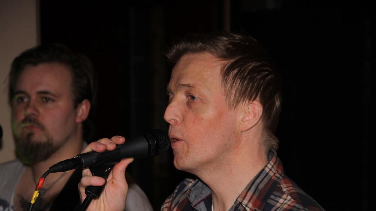 Det var også Kjetil Solberg og Håvard Skåtun. Børje "Greendale" Skåtun var også med i bandet, men kom ikkje med på biletet.