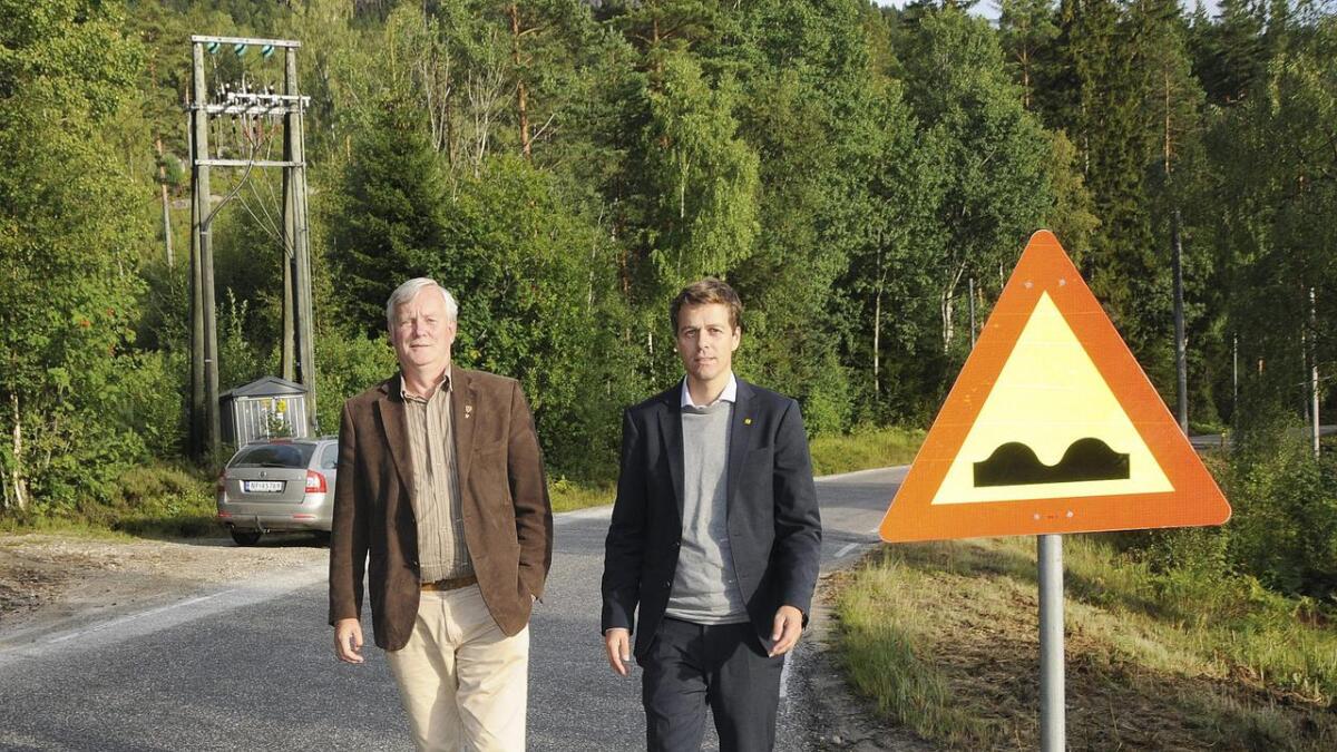 Lokallagsleiar i Nissedal Øyvind Tveit, er ikkje framand for å følge partileiar Knut Arild Hareide sin veg mot venstresida i norsk politikk. 				               arkiv