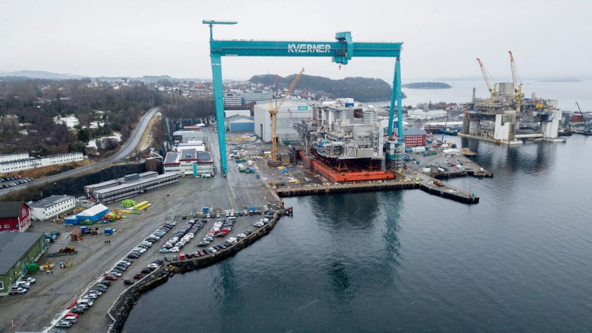 Kaiutbygginga til 370 millionar er norges største hamneutbygging.