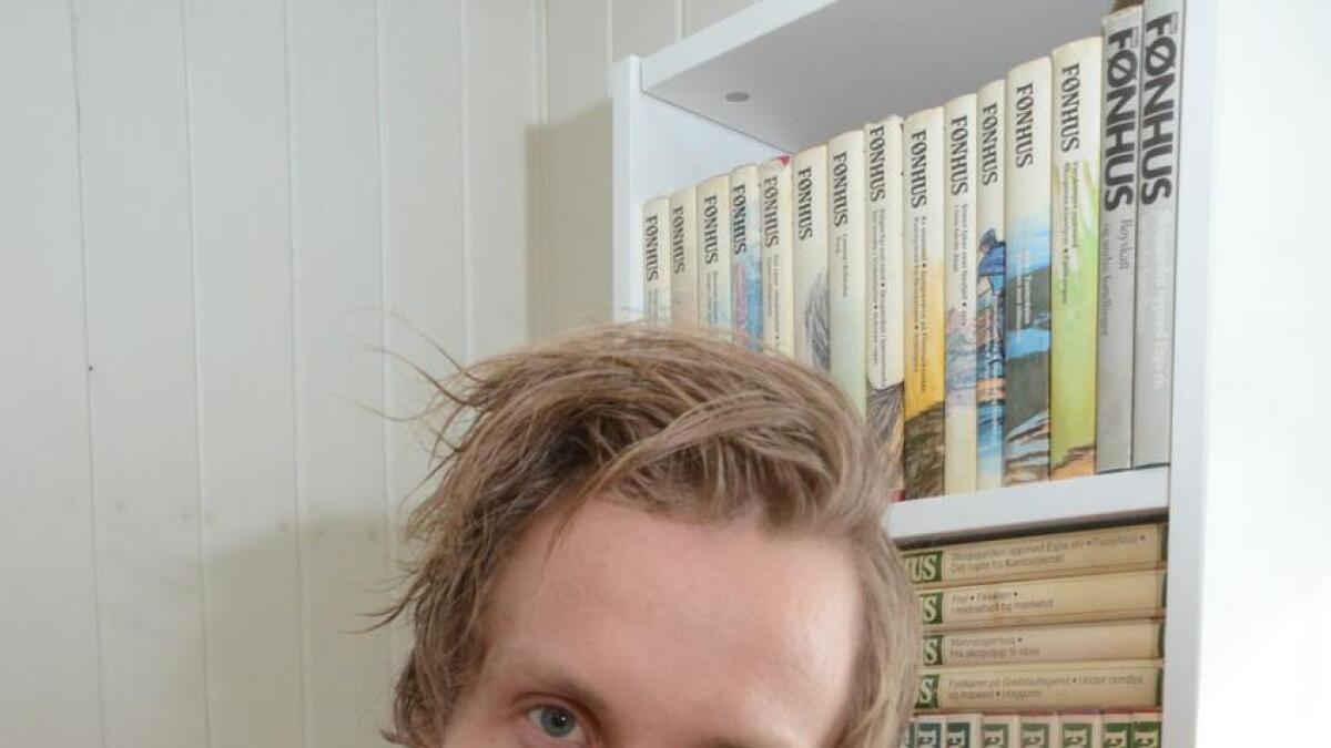 Thomas Mørch har bokhylla full av Fønhus-bøker, men for han er «Der villmarka suser» den beste.