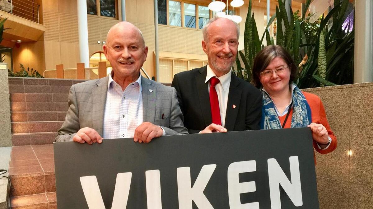 Fylkesordførarane i Buskerud, Østfold og Akershus, Roger Ryberg, Ole Haabeth og Anette Solli, er med i arbeidet med å etablere storfylket.