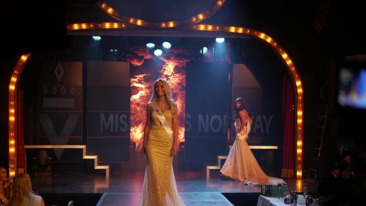 Ma­lin Svim­bil fekk tit­te­len «Fol­kets fa­vo­ritt», un­der fi­na­len i Miss Nor­way.