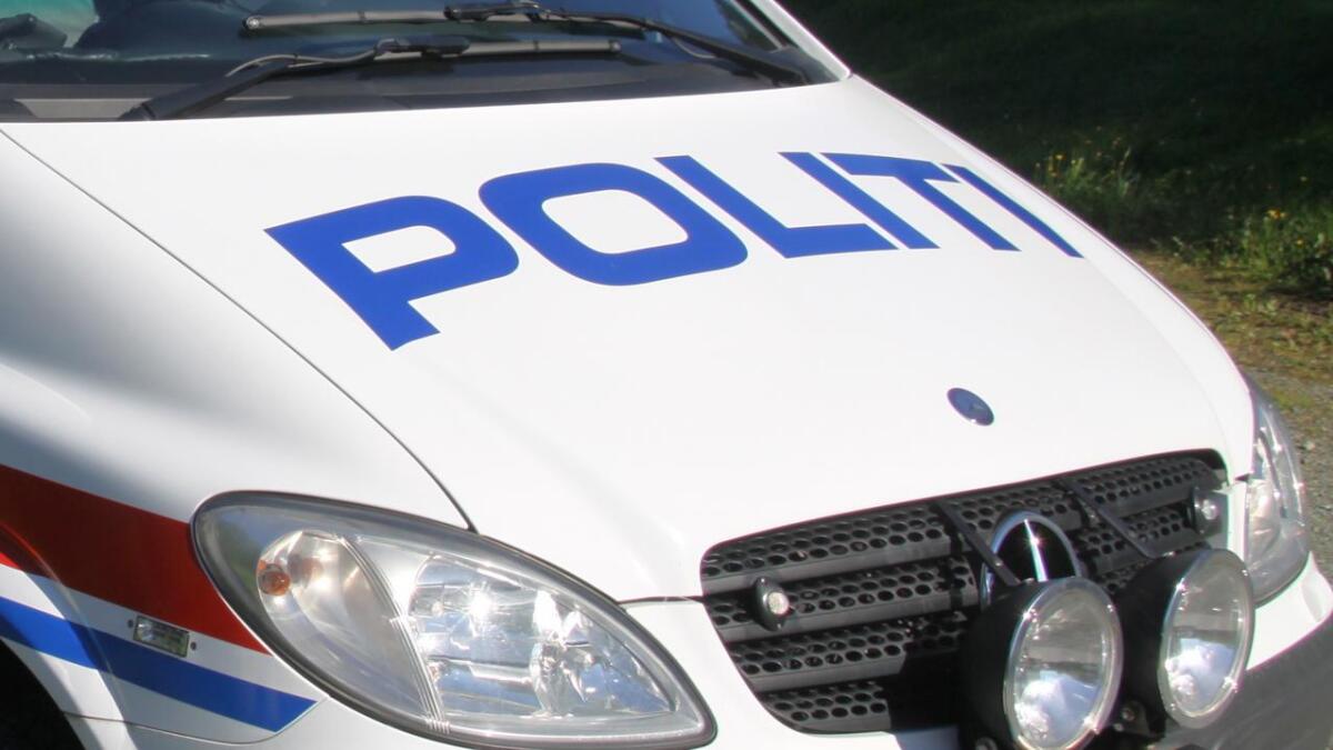 Politiet melder om eit trafikkuhell på Søfteland.
