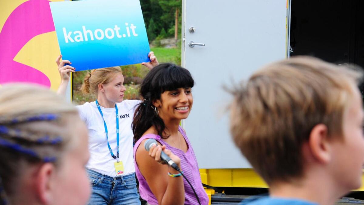 NRK Super-profil, Shana Fevang Mathai, sette i gang konkurransar for små og store.