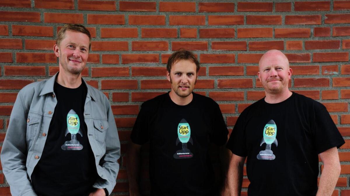 Arve Vannebo, Kristian Kvistad Holm og Pål Rørby har jobba saman om fleire innovative prosjekt i Hallingdal.