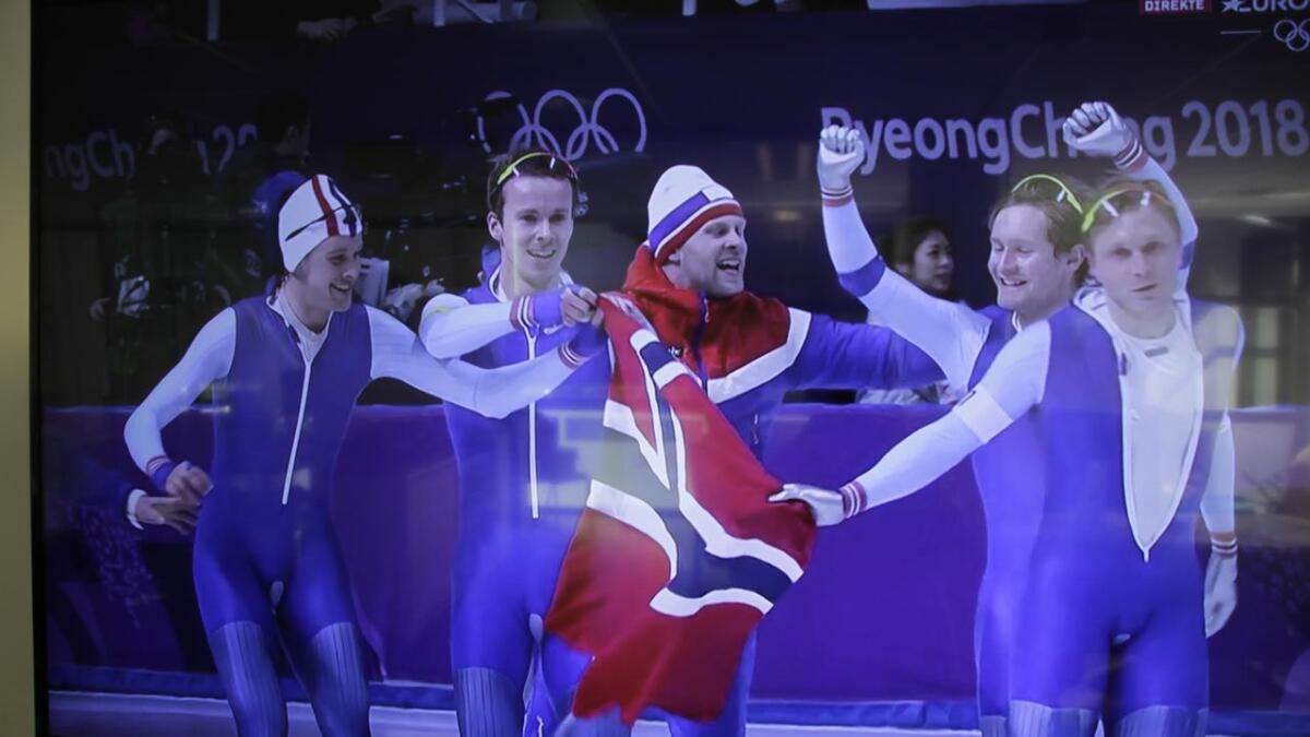 Etter løpet kunne Sondre Skarli og dei norske løparane feira gull på lagtempo. Også Sindre Henriksen får gull for sin innsats i kvaliken.