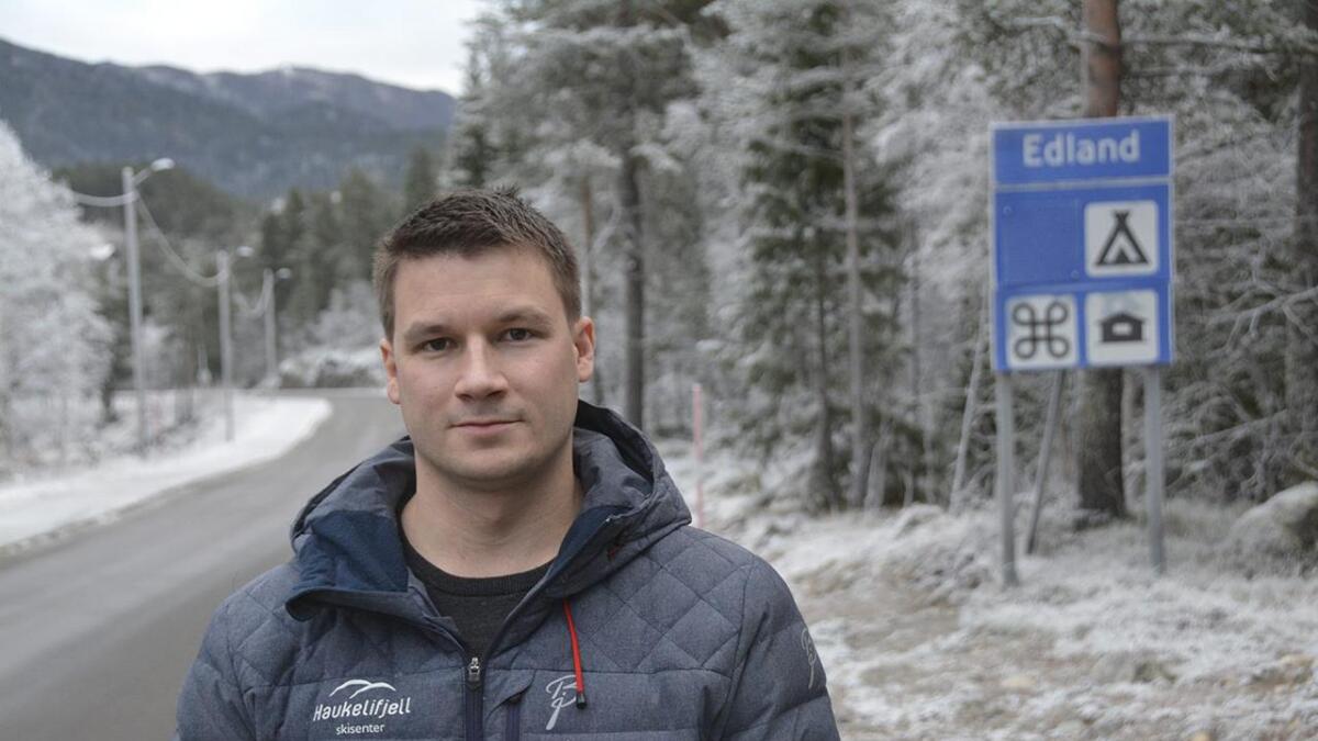Svein Jonny Bertheussen er utolmodig etter at eit nytt bustadfelt skal kome i Haukeli og Edland.