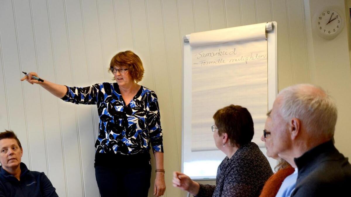 Anne Grete Tandberg i Selvhjelp Norge seier sjølvhjelpsgrupper er som eit mentalt treningsstudio. – Problem får mindre fotfeste når ein jobbar i lag med andre om å løyse dei