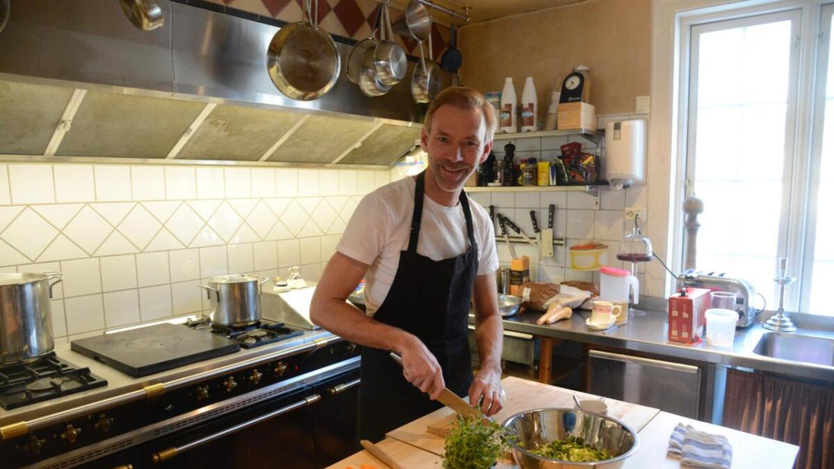 Jan Soløy er klar for å servere nye gjester. I desember kjøpte han Geilo Høifjeldspensionat av Lars Hyrum.