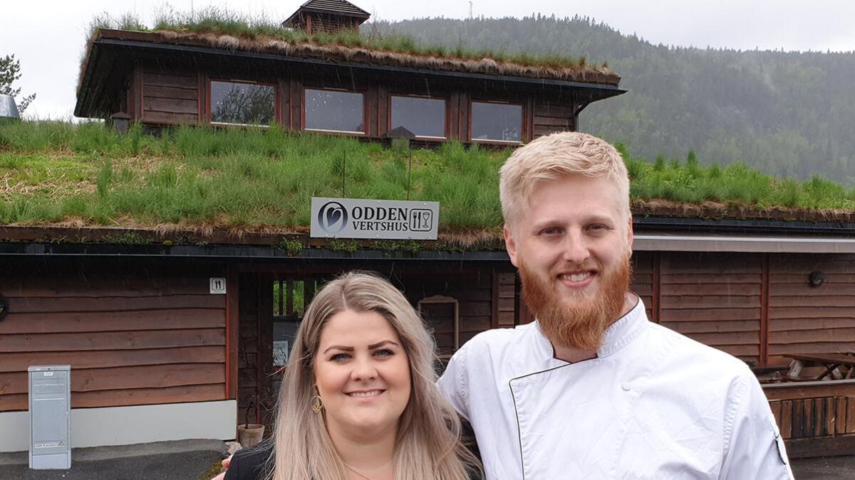 Therese Jansson og Andreas Erdvig skal leige Odden vertshus, og opnar restaurant der frå slutten av juni. Det blir ein kombinasjon av vanleg à la carte og smårettar.