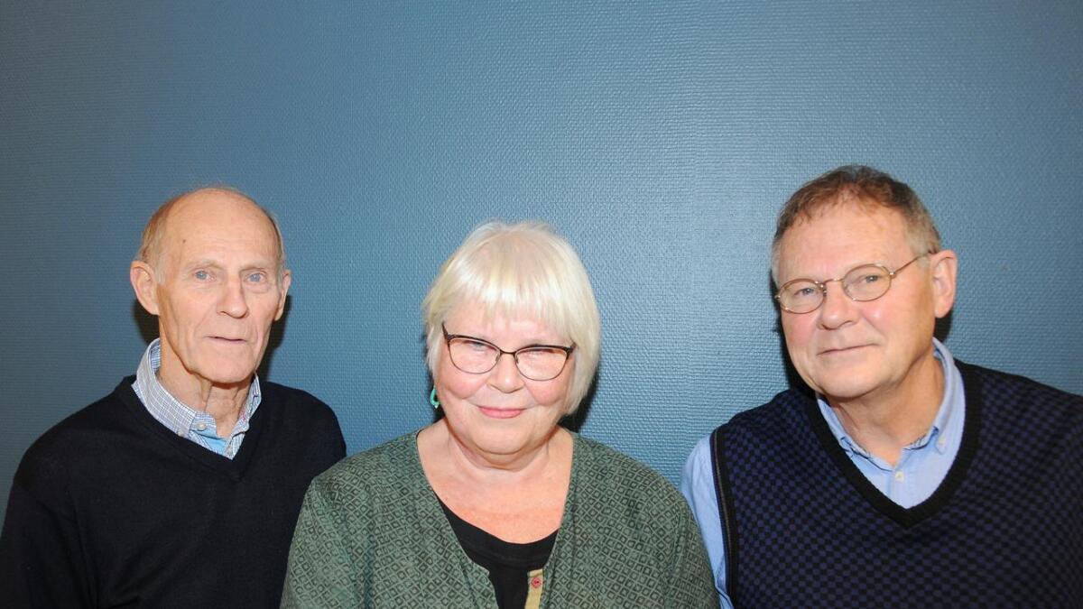 Peder Lindhjem, Anne Brit Borgen og Odd Vidar Rui (redaktør). Dei har nyleg gjeve ut den tredje og siste utgåva av årsskriftet for Seljord sogelag.