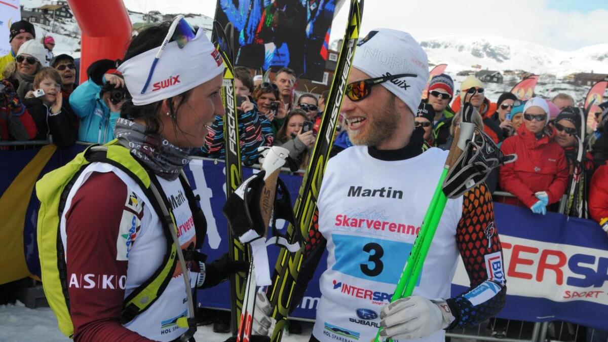 Skarverennet blir både elite- og massemønstring. Marit Bjørgen og Martin Johnsrud Sundby er to av største skistjernene.