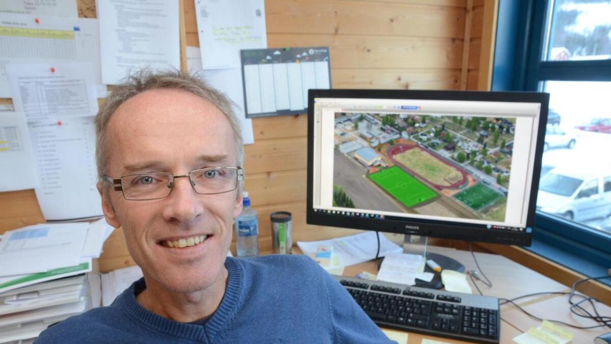 Dagleg leiar i Nesbyen IL, Helge Jensen, er spent på organisering av nye Viken idrettskrets.