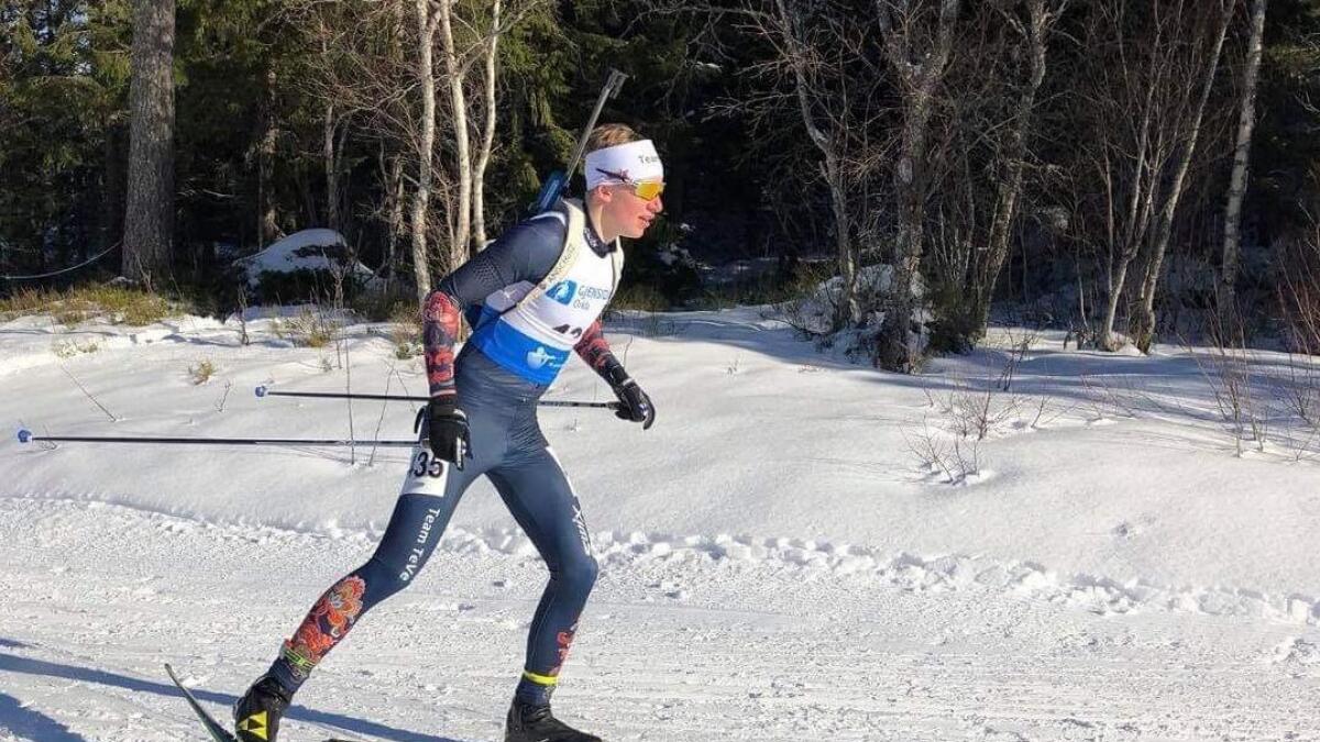Halvor Hove gjekk inn til 6. plass i junior-NM i skiskyting.