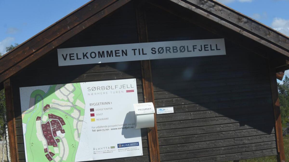 Hytta der drapet skjedde ligg i eit relativt nyutvikla hyttefelt på Sørbølfjell.