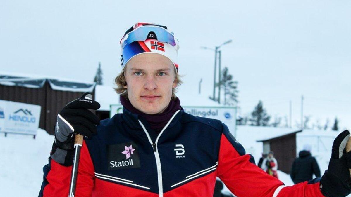 8.-plass til Filip Fjeld Andersen, Geilo i fristil i eldste juniorklasse i norgescupen var beste hallingprestasjonen i stormønstringa i Holmenkollen.