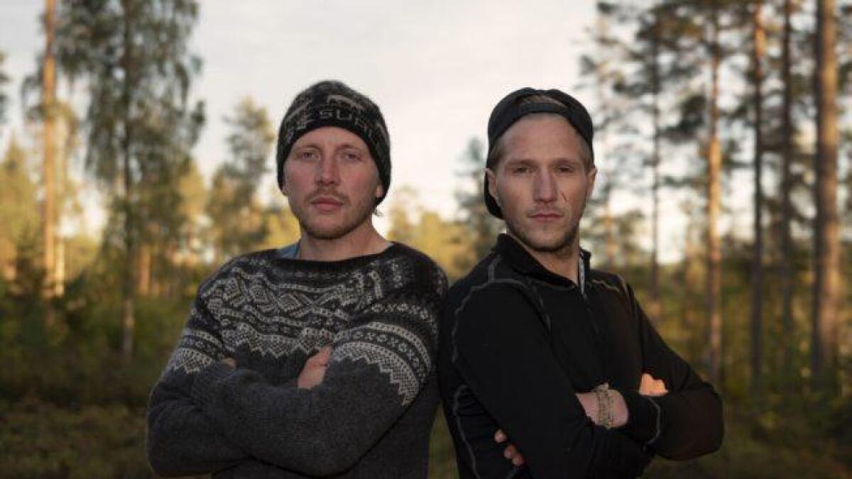 Uvdølen Kjetil Nørstebø (t.v.) og nordlendingen Nikolai Aspen. Som einaste mann att, er Kjetil er sikra plass i finaleveka om to veker