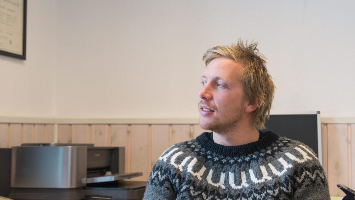 Kjetil Nørstebø fornektar seg ikkje. «U» for Uvdal ber han på brystet.